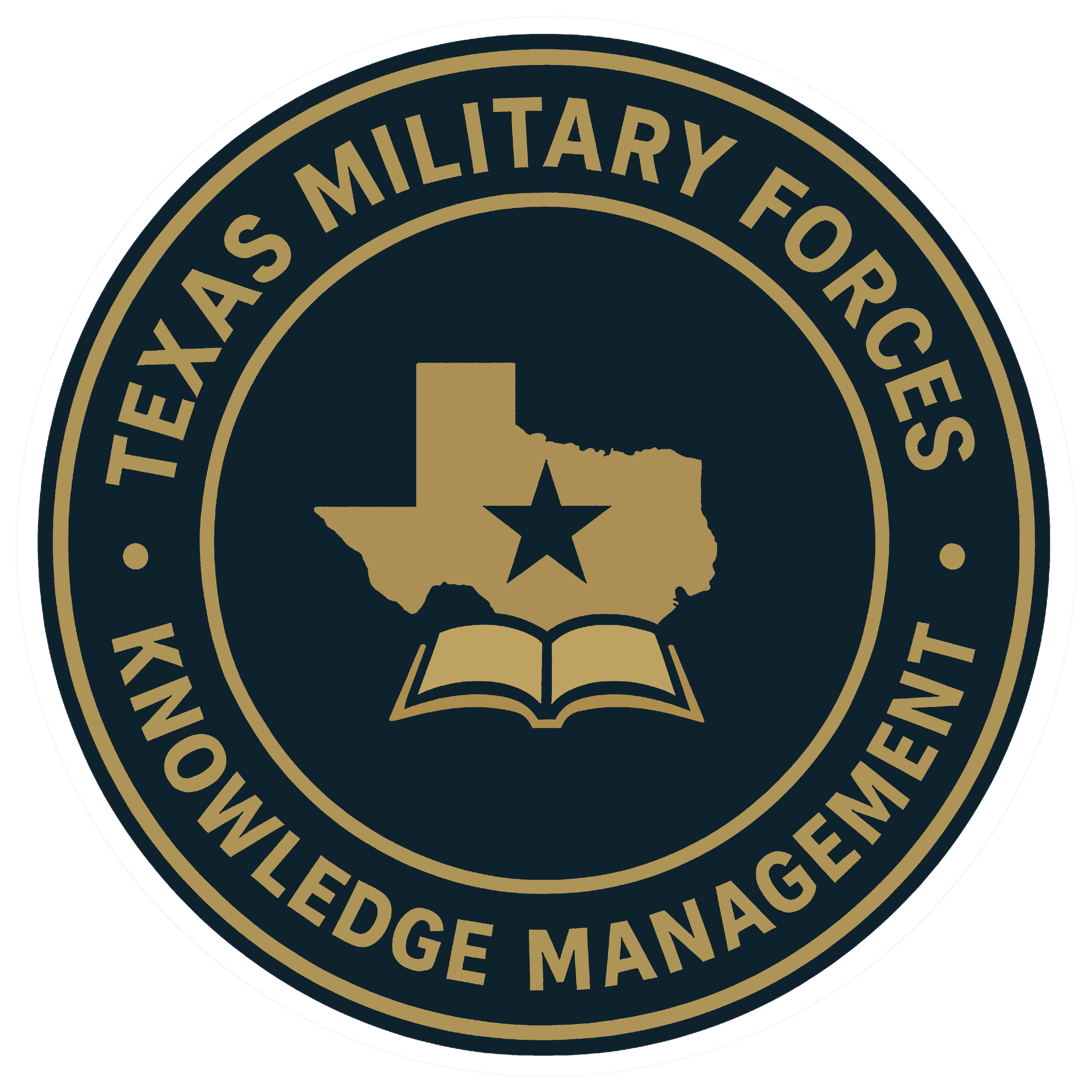 Texas Military Forces Knowledge Management Logo